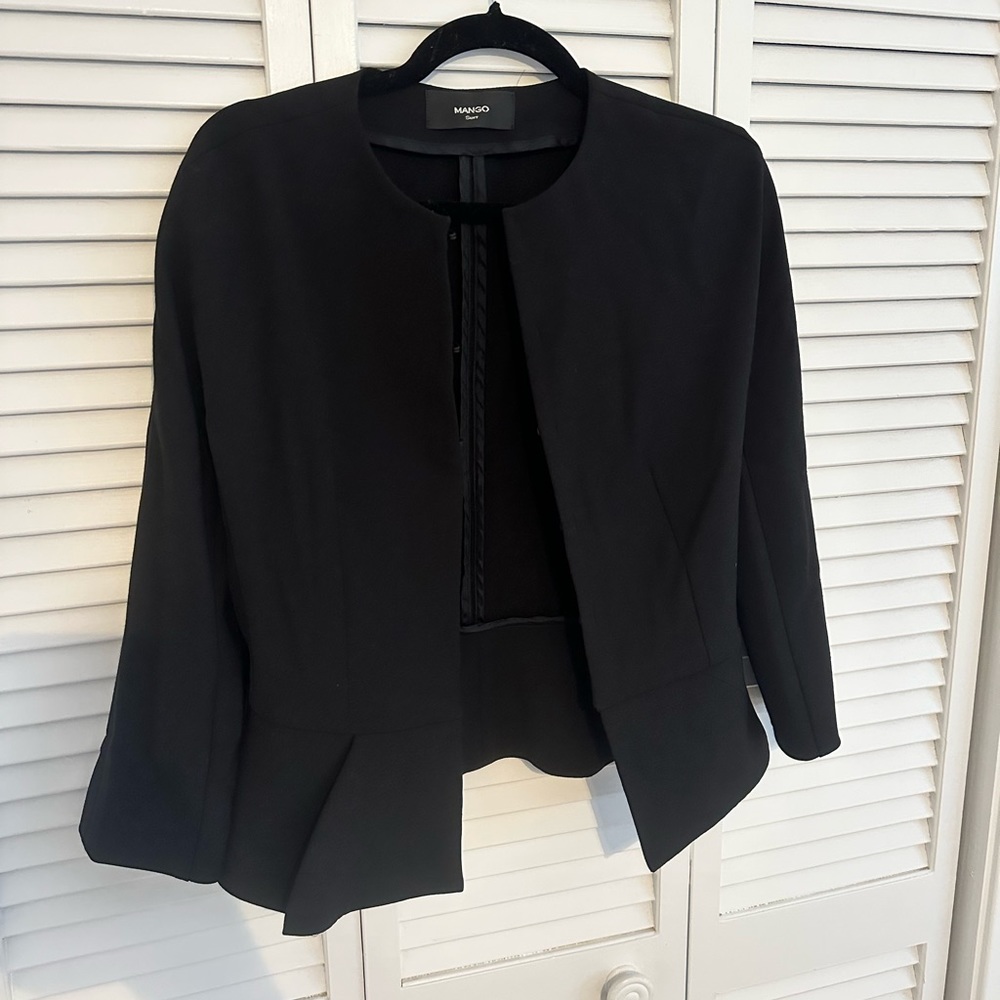 Black Mango Suit Jacket